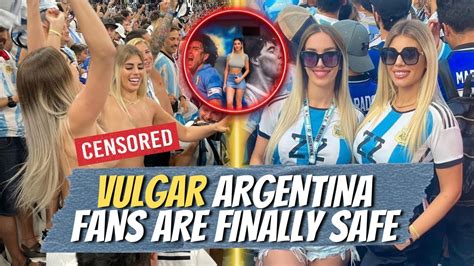 Topless Argentina fan breaks silence as she and fellow flasher。